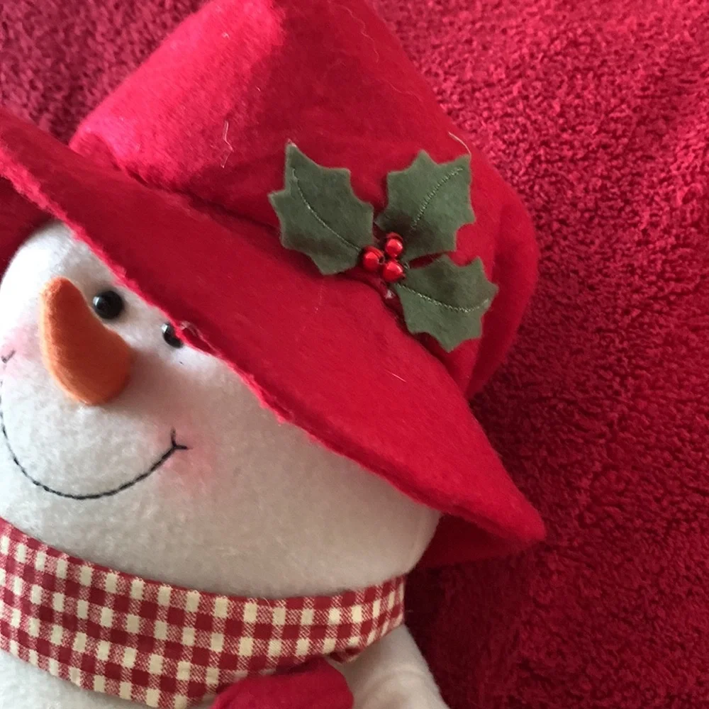 Mr & Mrs Snowman Pillows